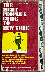 Jean Shepherd THE NIGHT PEOPLE'S GUIDE TO NEW YORK 1965 pb used - Picture 1 of 6