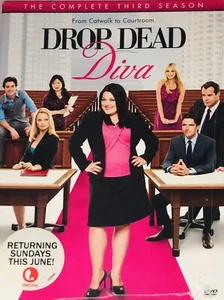 Drop Dead Diva: Third Season DVD 2012, 3-Disc Set NEW Sealed - Picture 1 of 2