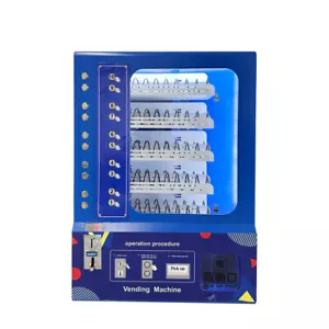 10 Slots Commercial Mini Wall Snack Vending Machine Food Snack Coin Payment - Picture 1 of 9