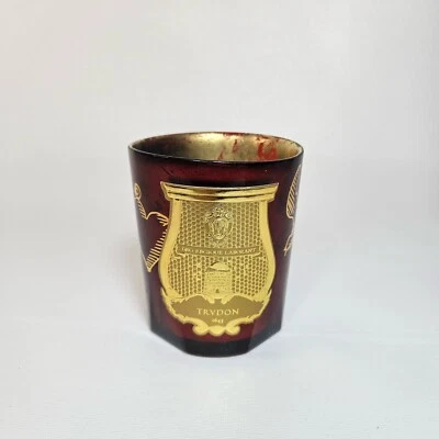 EMPTY TRUDON Gloria Candle Jar Red 9.5 oz/270 g Classique Limited Edition - Image 1 of 4