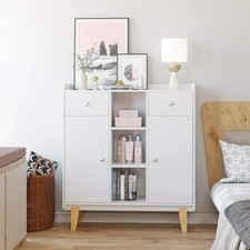 Mobili Credenza da Pranzo Cassettiera da Terra Armadietto Armadio da Pavimento