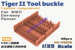 Heavy Hobby HH-35012 1/35Tiger II Tool Buckle Components for WWII Germany Panzer - Picture 1 of 1