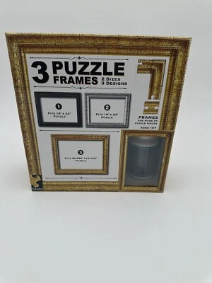 Ceaco - Marco Puzzle - Pack de 3 Marcos Puzzle - 2 Tamaños 3 Diseños - Edad 10 + Nuevo Foto 1 de 4