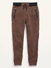 Old Navy Unisex Kids Size XL Brown Pull On Jogger SweatPants~ New