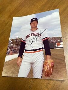 Jack Billingham Signed 8x10 Detroit Tigers Autograph 1978-1980