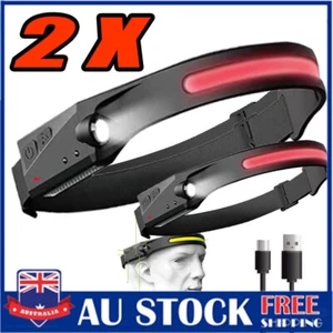 2 Othemo230 Head Light,Othemo 230°LED Headlamp, Rechargeable Headlamp Flashlight - Picture 1 of 7