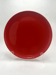 Mid-century Red Metlox Mardi Gras 13" Chop Plate. Poppytrail MCM - Picture 1 of 5