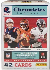 2021 Panini Chronicles Football NFL Exclusive Blaster Box Sports Cards SEALED - Picture 1 of 1