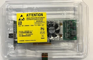 DELL Qlogic Single-Port FC 16Gb PCIe x8 Single-Port SFP+ 16Gbps- PN: 04MNKF Neu - Picture 1 of 3