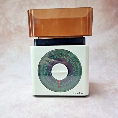 Balance de Cuisine Terraillon - Années 70 - Plastique Beige - Photo 1/4