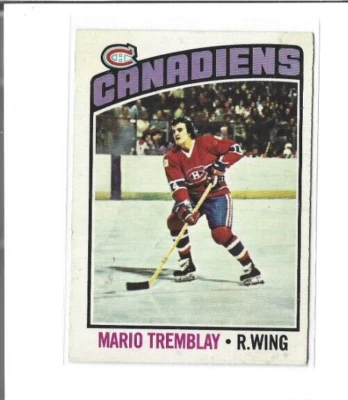 1976-77 O-Pee-Chee #97 Mario Tremblay VG - Image 1 of 2