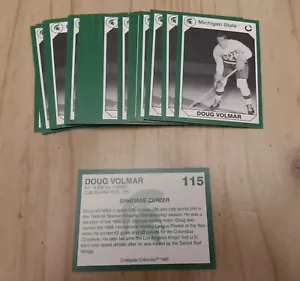 1990 Michigan State Collegiate Collection #115 DOUG VOLMAR Lot of (10) - Picture 1 of 1