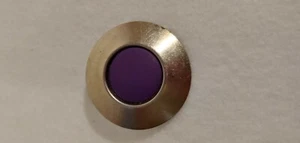 EXPRESS Stainless w/Purple Center pierced earring ( Single Earring ) - Picture 1 of 4