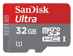 32GB SanDisk Micro SD SDHC Card Speicher karte Class10 SDSDQUA-032G für Handy