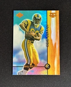 1999 Collector’s Edge Torry Holt HS7 Rookie Heir Supply Football Card RC Rams - Bild 1 von 2
