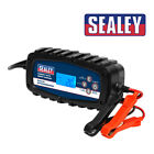Sealey Compact Auto Smart Charger 4A 9-Cycle 6/12V Lithium - AUTOCHARGE400HF