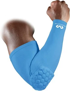 McDavid 6500 Hex Shooter Arm Sleeve Carolina Blue L - Picture 1 of 1