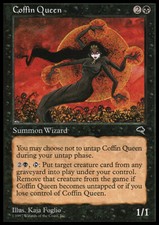 Coffin Queen  X (1) Tempest MTG Excellent/Near Mint (RG) 4RCards