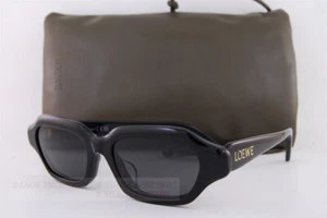 Brand New LOEWE Sunglasses LW 40157U 01A Black/ Dark Gray For Women - Picture 1 of 7