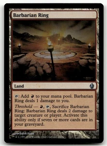 Barbarian Ring #28 (Foil) (MP) Premium Deck Fire Lightning PD2 Magic MTG - Picture 1 of 2