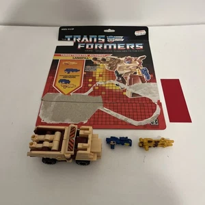 Vintage Hasbro Transformers G1 Autobot Double Targetmaster Landfill Complete - Picture 1 of 13