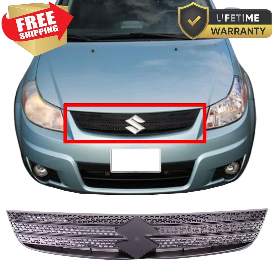 For 2007-2009 New Front Grille Assembly Fits SUZUKI SX4 SZ1200125 Foto 1 de 4