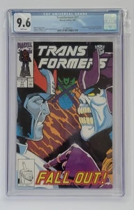 1991 Transformers #77 CGC 9.6 1° implementazione app bassa tiratura fumetto Marvel - Foto 1 di 3