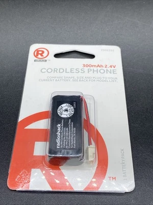 radiohack 2.4v/300mah ni-mh batería teléfono inalámbrico (2302355) Foto 1 de 2