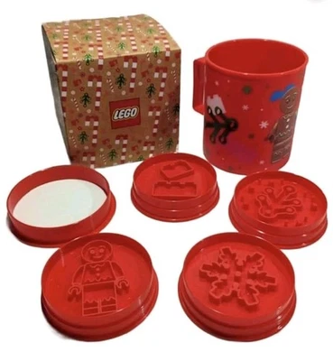 Nuevo LEGO 5008259 Juego de estampillas y tazas de galletas navideñas (retirado) Navidad  Foto 1 de 4