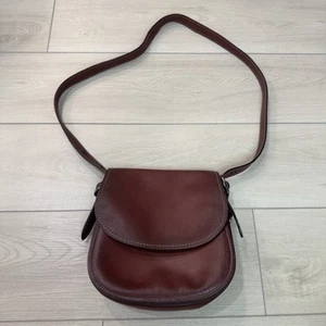 Coach Umhängetasche Saddle SD-20115 Burgund Leder - Bild 1 von 12