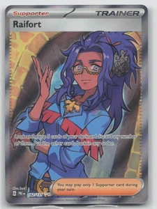 Pokemon Card Raifort Ultra Rare SV: Prismatic Evolutions 142/131 NM - Picture 1 of 2