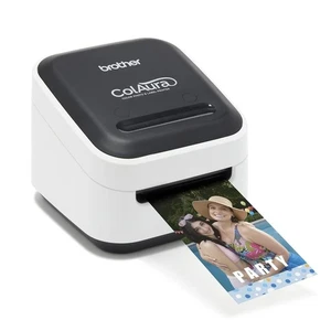 ColAura Color Photo and Label Printer,White - Picture 1 of 9
