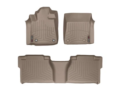 WeatherTech Floor Mats FloorLiner for - Toyota Tundra - 1st & 2nd Row - Image 1 of 4