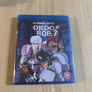 Cyber City Oedo 808 Blu Ray New Sealed UK Edition Anime Fast Post - Imagen 1 de 8