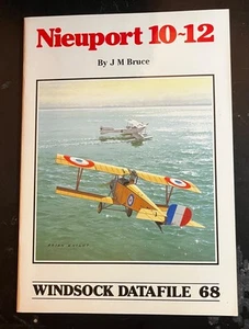 NIEUPORT 10-12 WINDSOCK Datafile 68 by JM BRUCE WWI DRAWINGS PHOTOS SIDEVIEWS - Picture 1 of 6