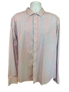 Camisa Egara Para Hombres XXL Calce Ajustado Elastizada Sin Hierro Cuadros Ajuste Ajustado Corpcore - Imagen 1 de 6