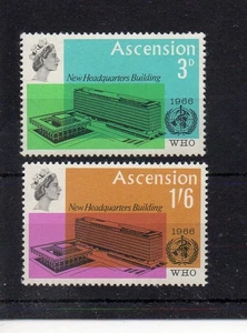 Comunidad Británica - Ómnibus - 1966 - Salud Mundial - OMS - Ascensión - Como nuevo - Imagen 1 de 1
