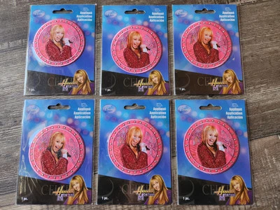 6 Disney Hannah Montana (Miley Cyrus) Applique sew/iron on patch Disney MTV ABC - Image 1 of 4