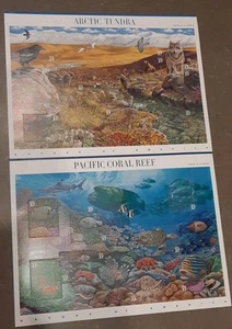 ๐ Nature of America Postal Stamp Series (5th & 6th) Souvenir Sheets.๐ - Picture 1 of 5