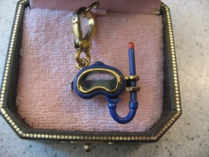 Juicy Couture Tauchen Schnorchel Maske Charm für Tasche oder Armband - Bild 1 von 6