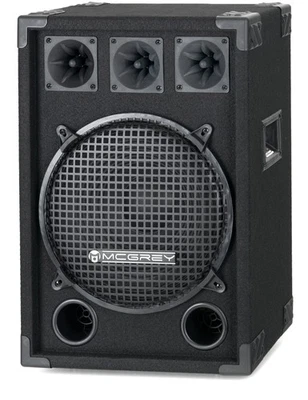 MCGREY B-WARE DJ PA Altavoz Disco Bass Box 12" Subwoofer 2 vías Club System 600W