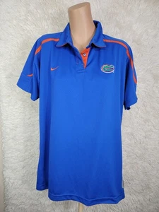 Florida Gators Nike Team Shirt Damen Übergröße XXL blau Fit Dry Polo Authentic C - Bild 1 von 9