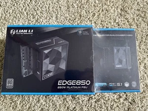Lian Li Edge Series-850W Full Modular PSU (EG0850 BLACK) 80 Plus Platinum - Picture 1 of 4