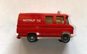 Wiking HO Gauge 1:87 Scale Red Mercedes-Benz Fire Truck 99p Start No Reserve D - Picture 1 of 4