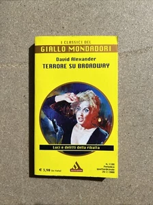 David Alexander - Terrore Su Broadway - I Classici Del Giallo Mondadori - Foto 1 di 1