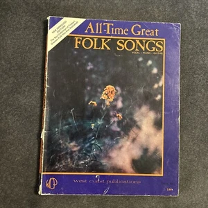 All-Time Great Folk Songs (Vocal Piano Guitar) The Best Collection. - Bild 1 von 9