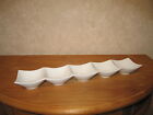 ROSENTHAL *NEW* CHIPS-DIPS Plat 5 compartiments 41x8cm Dish
