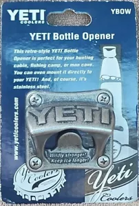 YETI Flaschenöffner Retro-Stil Kühlbox oder Wandhalterung Brandneu - Bild 1 von 2