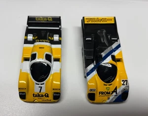 VTG - 2X TYCO EPOCH SUPER CIRCUIT PORSCHE 962 One Each FROM A & TAKA-Q 100% NOS - Picture 1 of 4