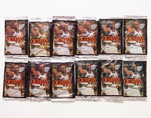 12 Sealed Packs Michael Jordan Pogs, 1995 Upper Deck Street Kaps, Milk Caps - Picture 1 of 3